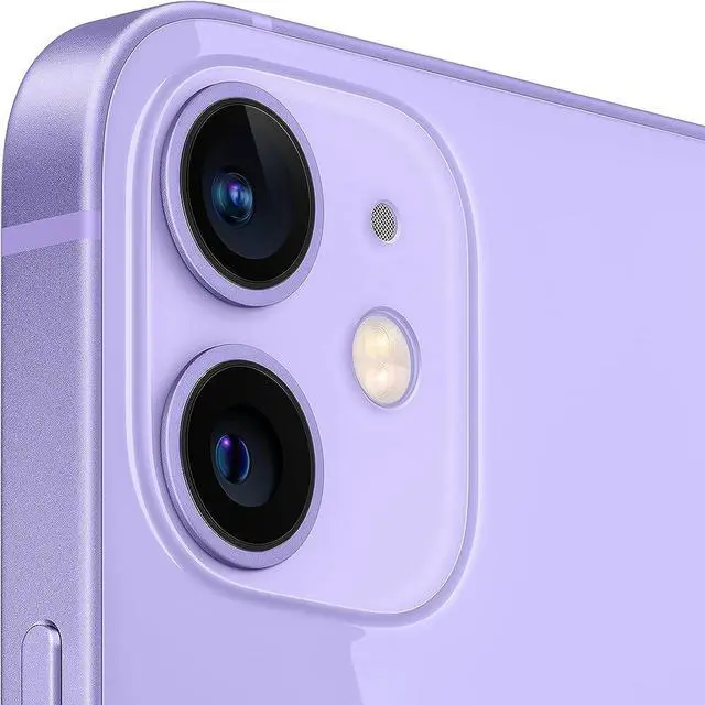 Alt view image 4 of 6 - Apple iPhone 12 Mini 128GB Fully Unlocked Purple Very Good - Grade A-