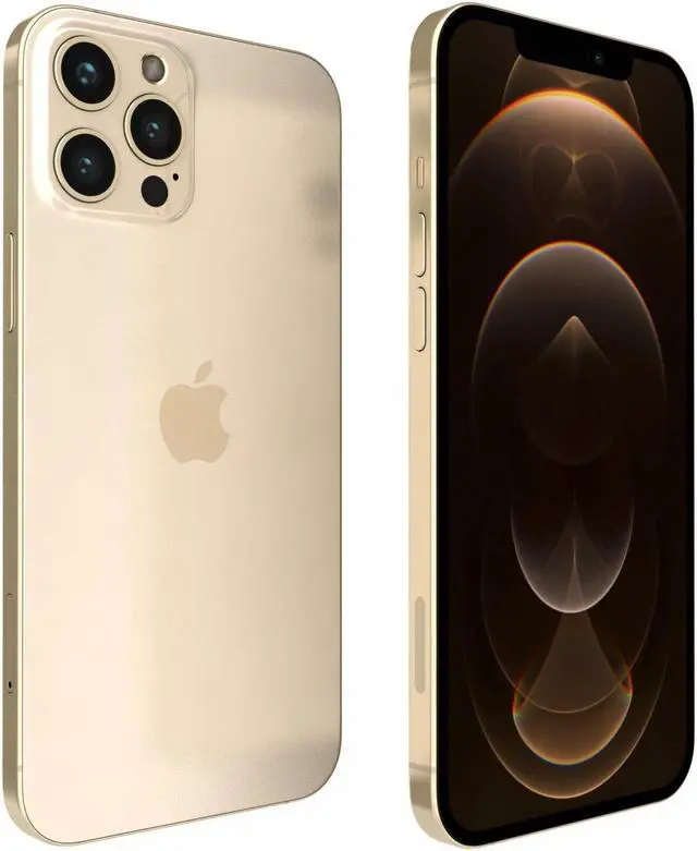 Alt view image 5 of 6 - Apple iPhone 12 PRO 128GB Fully Unlocked Gold Very Good - Grade B