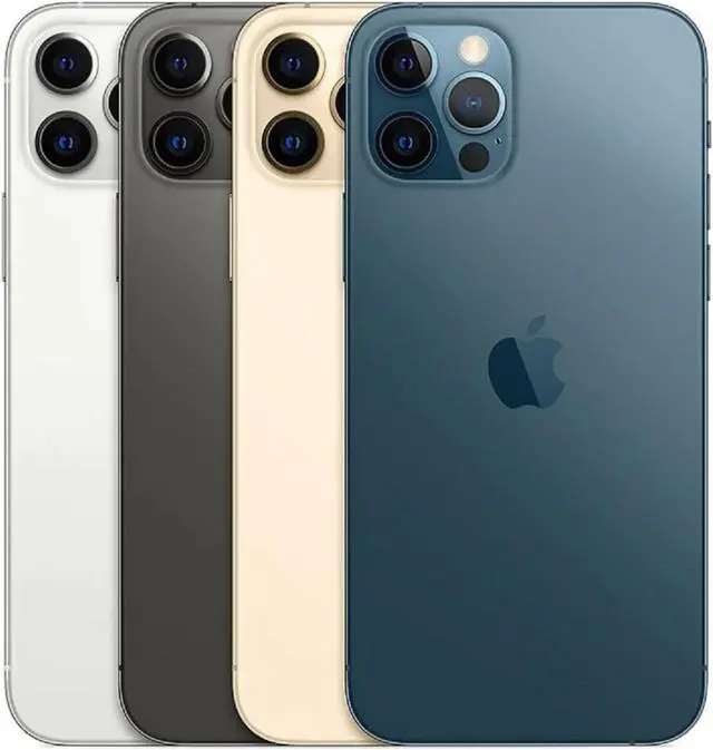 Alt view image 6 of 6 - Apple iPhone 12 PRO 512GB Fully Unlocked Pacific Blue - Grade A