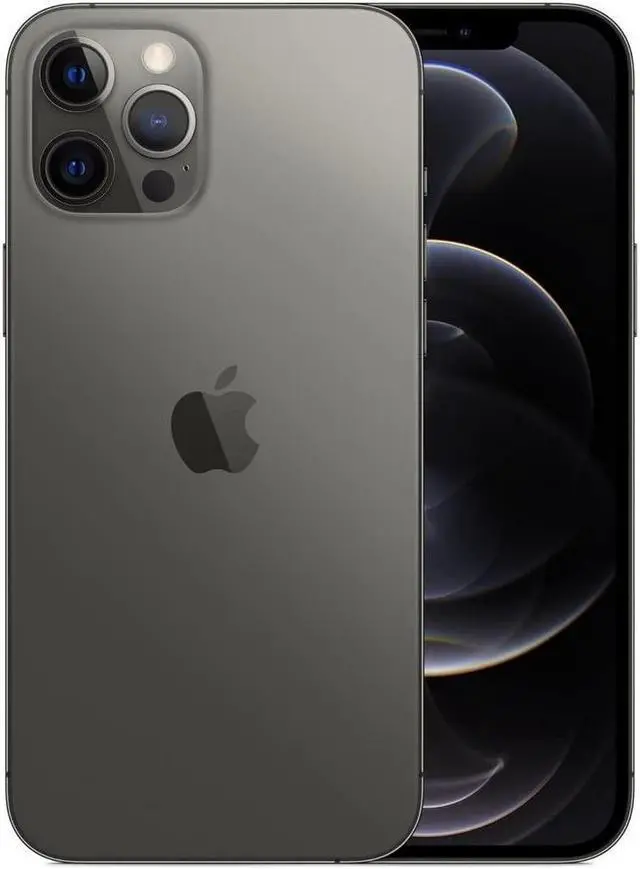 Alt view image 2 of 6 - Apple iPhone 12 PRO 512GB Fully Unlocked Graphite Very Good - Grade A-