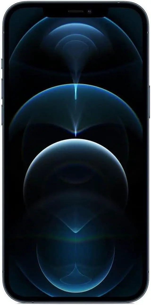 Alt view image 5 of 6 - Apple iPhone 12 PRO MAX 512GB Fully Unlocked Pacific Blue Very Good - Grade A-