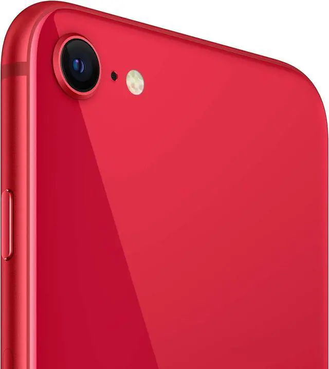 Alt view image 3 of 5 - Apple iPhone SE Gen 2 (2020) 256GB Fully Unlocked Red Very Good - Grade A-