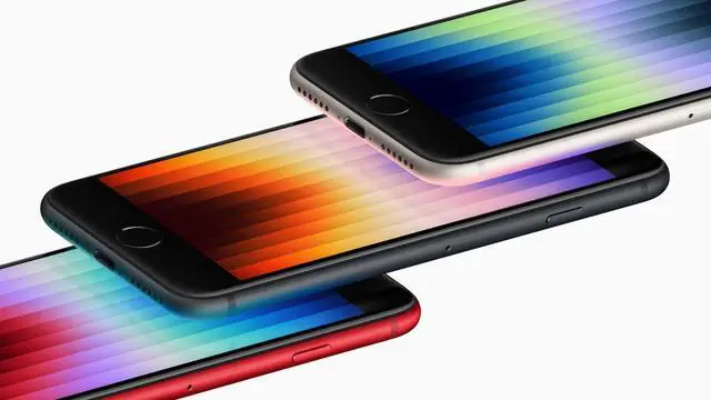 Alt view image 4 of 5 - Apple iPhone SE Gen 3 (2022) 64GB Fully Unlocked Midnight - Grade B