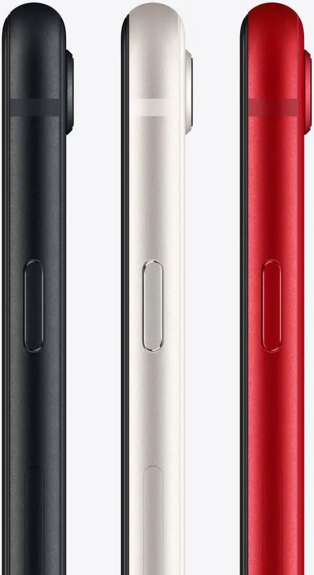 Alt view image 4 of 5 - Apple iPhone SE Gen 3 (2022) 64GB Fully Unlocked Red - Grade B
