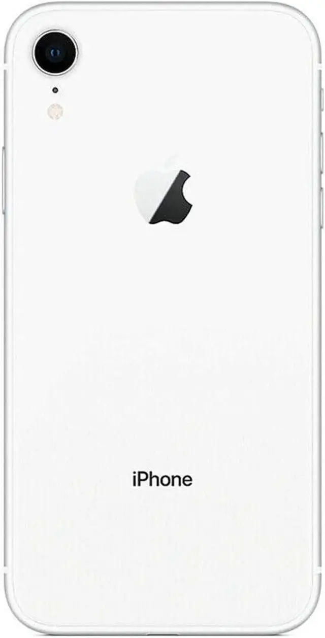 Alt view image 2 of 5 - Apple iPhone XR 64GB Fully Unlocked White Very Good - Grade A-