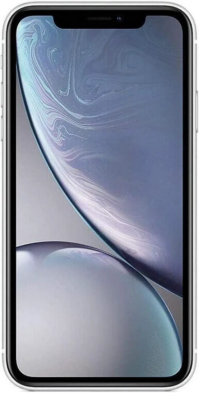 Alt view image 3 of 5 - Apple iPhone XR 64GB Fully Unlocked White Very Good - Grade A-