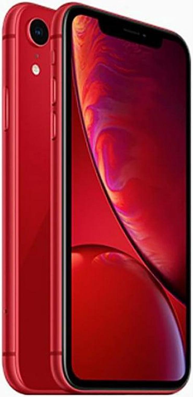 Refurbished: Apple iPhone XR 64GB Fully Unlocked Red Very Good ...
