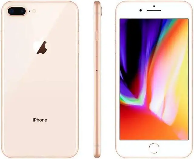 Alt view image 3 of 7 - Apple iPhone 8 Plus 64GB Fully Unlocked Gold Very Good - Grade B