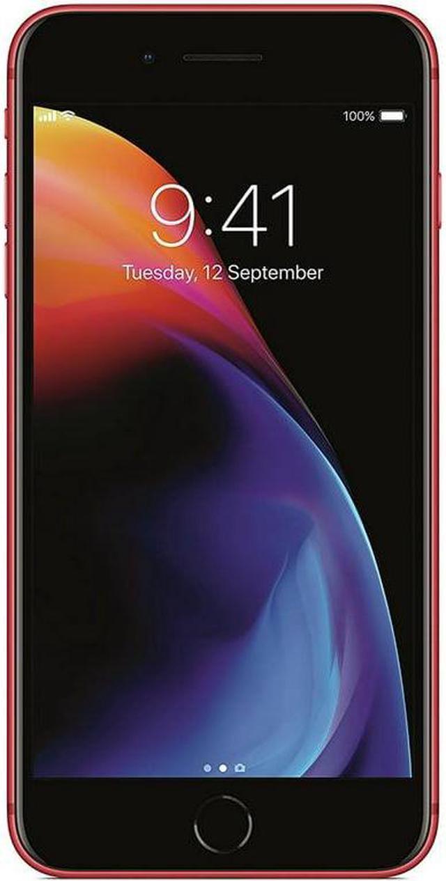 Refurbished: Apple iPhone 8 Plus 64GB Fully Unlocked Red Very Good