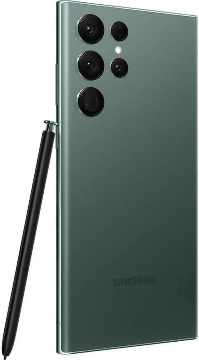 Alt view image 4 of 6 - Samsung Galaxy S22 Ultra 128GB Fully Unlocked Green - Grade B