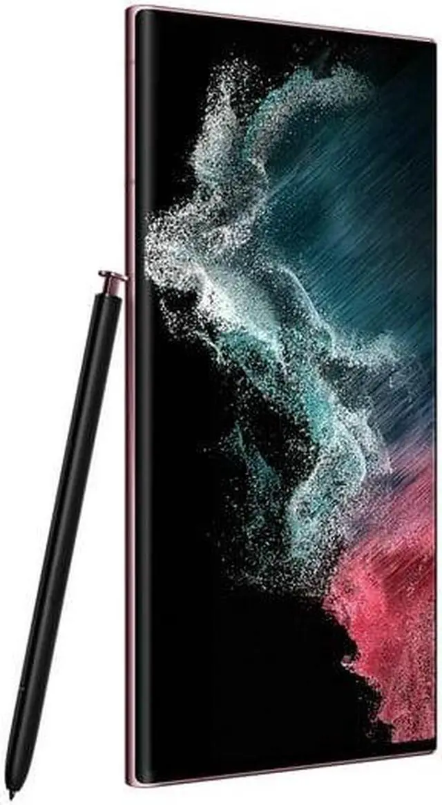 Alt view image 3 of 7 - Samsung Galaxy S22 Ultra 256GB Fully Unlocked Burgundy - Grade A