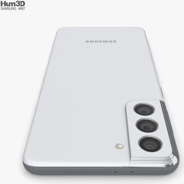 Alt view image 3 of 6 - Samsung Galaxy S21 5G 128GB Fully Unlocked Phantom White - Grade A