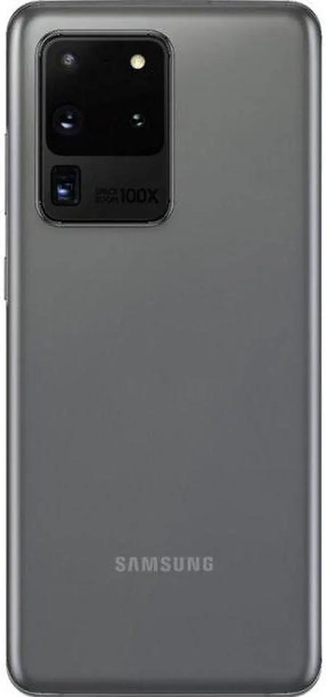 Alt view image 2 of 7 - Samsung Galaxy S20 Ultra 128GB Fully Unlocked Cosmic Grey Very Good - Grade A-