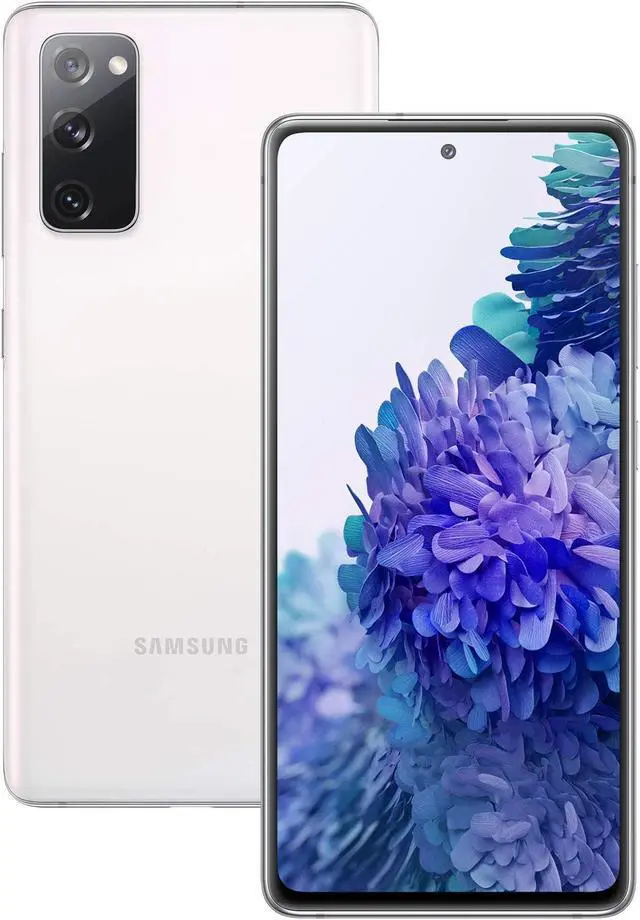 Alt view image 4 of 6 - Samsung Galaxy S20 FE 5G 128GB Fully Unlocked Cloud White Very Good - Grade A-