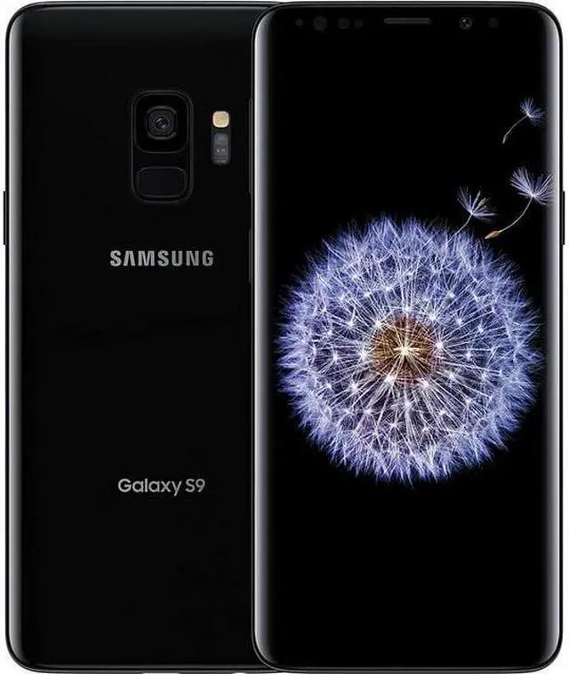 Main image of Samsung Galaxy S9 64GB Fully Unlocked Midnight Black Very Good - Grade A-
