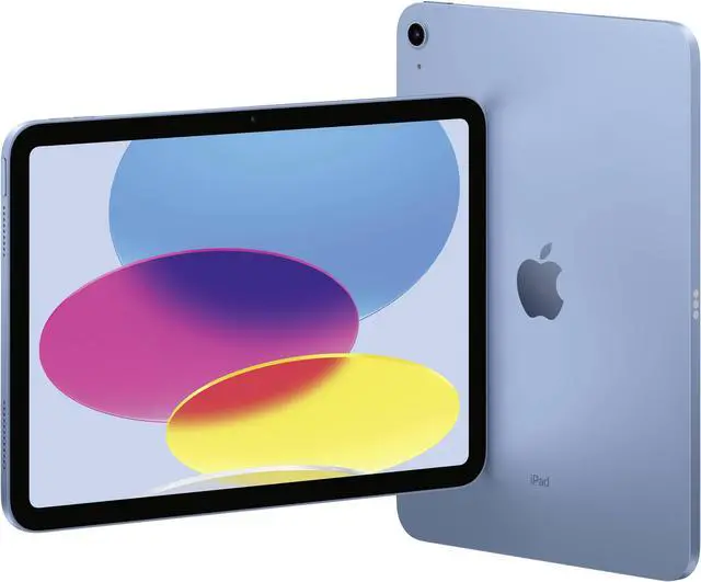 Alt view image 3 of 5 - Apple iPad 10.9 10th Gen (2022) 64GB (Wi-Fi + Cellular) Blue - Grade A