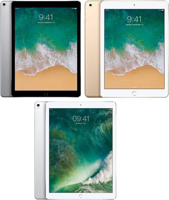 Alt view image 3 of 6 - Apple iPad PRO 12.9 2nd Gen (2017) 256GB (Wi-Fi + Cellular) Space Gray (Refurbished Good)