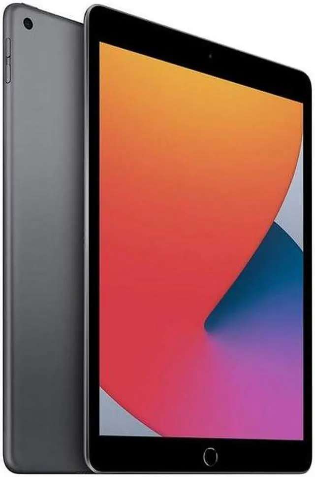 Alt view image 3 of 7 - Apple iPad 10.2 8th Gen (2020) 128GB (Wi-Fi + Cellular) Space Gray - Grade A