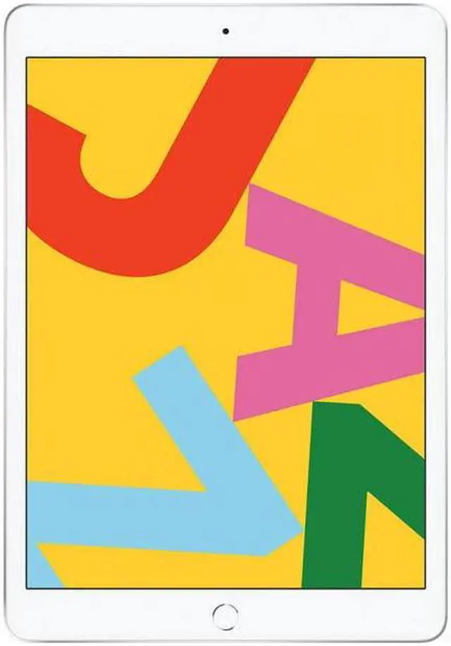 Alt view image 3 of 5 - Apple iPad 10.2 7th Gen (2019) 32GB (Wi-Fi + Cellular) Silver (Refurbished Good)