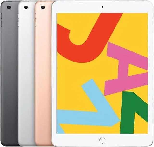 Alt view image 5 of 5 - Apple iPad 10.2 7th Gen (2019) 32GB (Wi-Fi + Cellular) Silver (Refurbished Good)