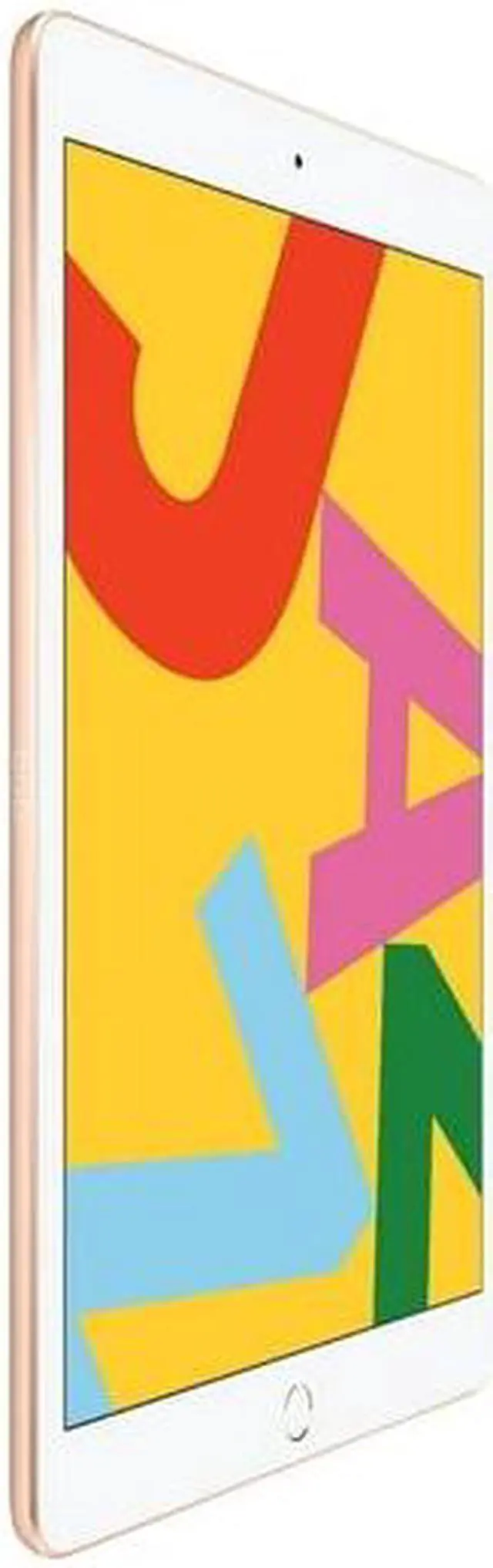 Alt view image 3 of 6 - Apple iPad 10.2 7th Gen (2019) 128GB (Wi-Fi + Cellular) Gold (Refurbished Good)