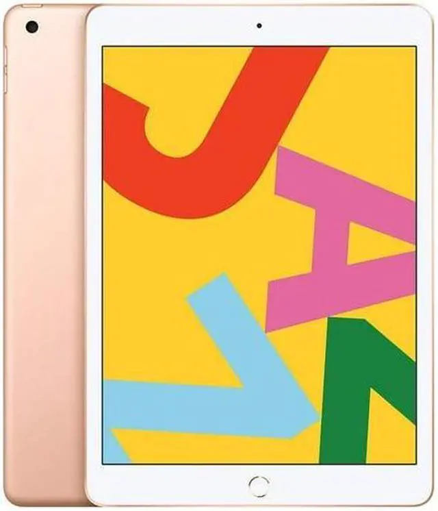 Main image of Apple iPad 10.2 7th Gen (2019) 128GB (Wi-Fi + Cellular) Gold (Refurbished Good)