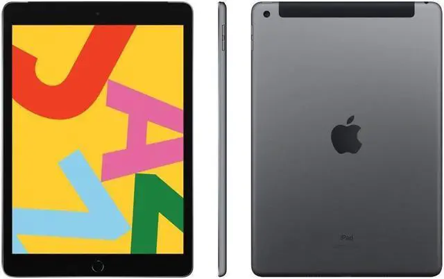Alt view image 6 of 6 - Apple iPad 10.2 7th Gen (2019) 128GB (Wi-Fi Only) Space Gray (Refurbished Good)