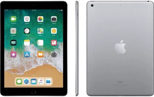 Alt view image 4 of 5 - Apple iPad 9.7 5th Gen (2017) 32GB (Wi-Fi + Cellular) Space Gray (Refurbished Good)
