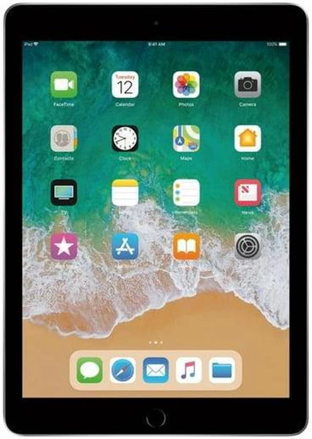 Alt view image 3 of 5 - Apple iPad 9.7 5th Gen (2017) 32GB (Wi-Fi Only) Space Gray - Grade A