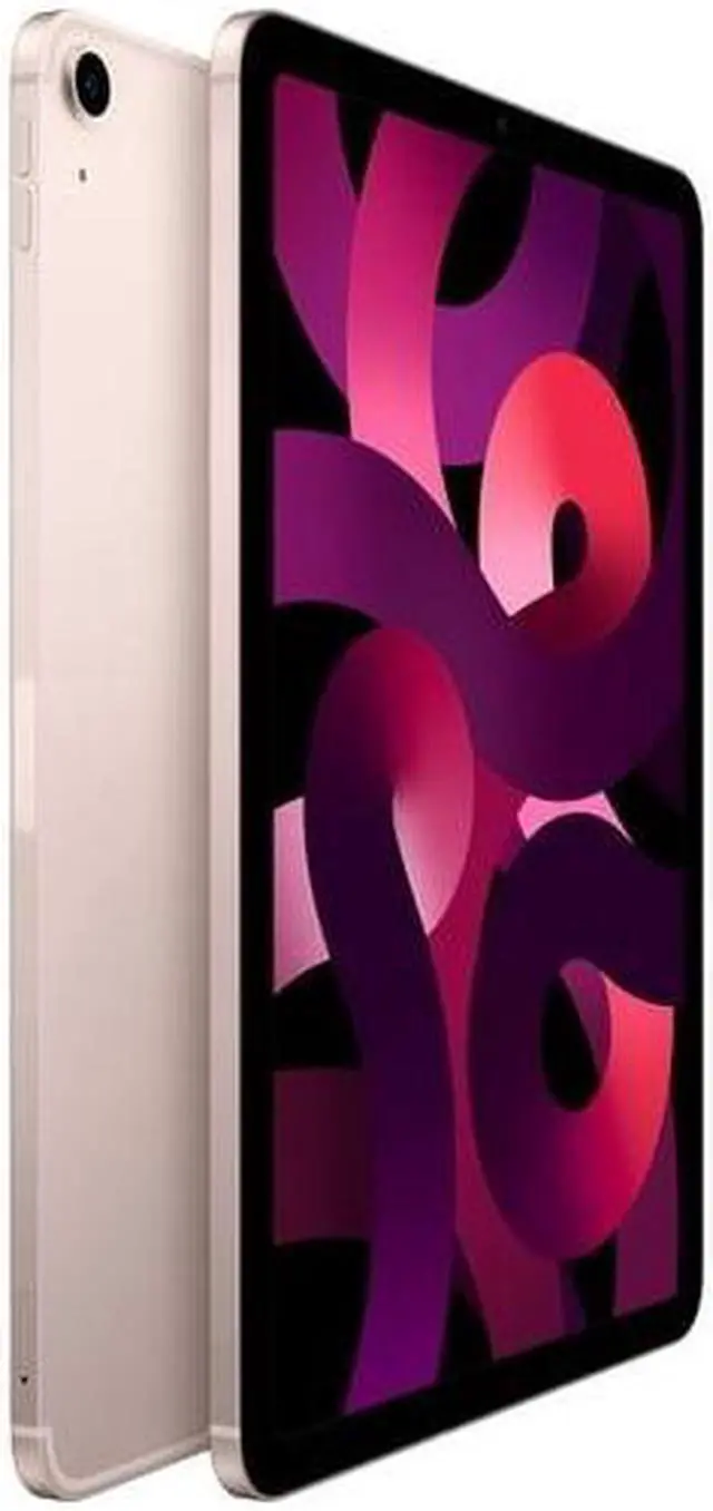 Alt view image 3 of 5 - Apple iPad Air 10.9 5th Gen (2022) 64GB (Wi-Fi + Cellular) Pink (Refurbished Good)