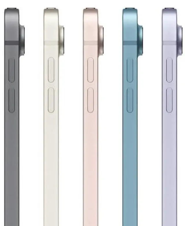 Alt view image 5 of 5 - Apple iPad Air 10.9 5th Gen (2022) 64GB (Wi-Fi Only) Purple (Refurbished Good)