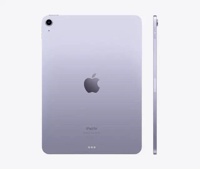 Alt view image 2 of 5 - Apple iPad Air 10.9 5th Gen (2022) 64GB (Wi-Fi Only) Purple (Refurbished Good)
