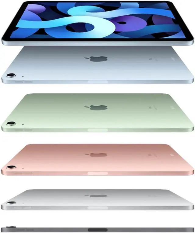 Alt view image 4 of 7 - Apple iPad Air 10.9 4th Gen (2020) 256GB (Wi-Fi + Cellular) Space Gray - Grade A
