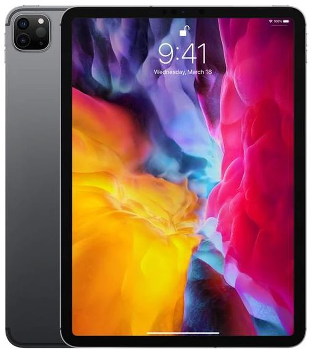 Main image of Apple iPad 11 2nd Gen (2020) 1TB (Wi-Fi + Cellular) Space Gray (Refurbished Good)