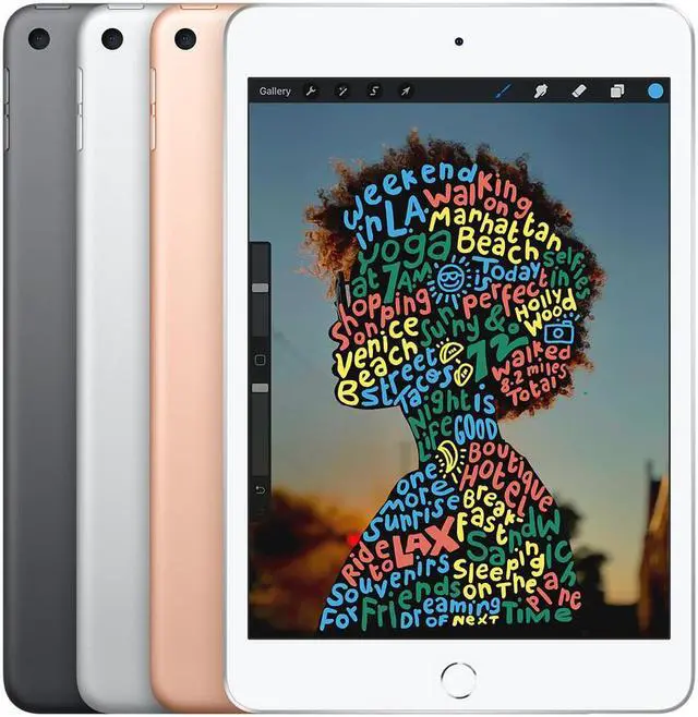 Alt view image 6 of 6 - Apple iPad Mini 5th Gen (2019) 64GB (Wi-Fi Only) Space Gray - Grade A
