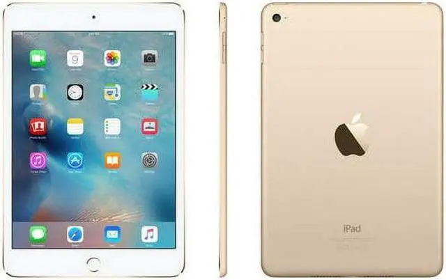Alt view image 3 of 6 - Apple iPad Mini 4th Gen (2015) 128GB (Wi-Fi Only) Gold (Refurbished Good)