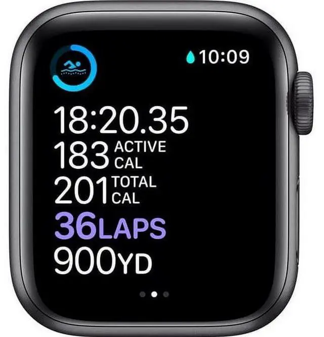 Alt view image 3 of 4 - Apple iWatch Series 6 44MM Space Gray Aluminum Case with Black Sport Band (GPS + Cellular) - Refurbished Very Good