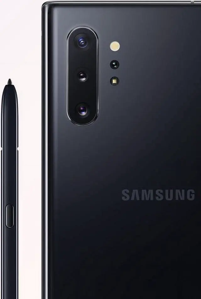 Alt view image 4 of 6 - Samsung Galaxy Note 10+ (5G) 256GB Fully Unlocked Aura Black - Refurbished Very Good
