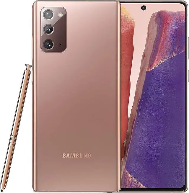 Alt view image 4 of 5 - Samsung Galaxy Note 20 5G 128GB Fully Unlocked Mystic Bronze - Grade A