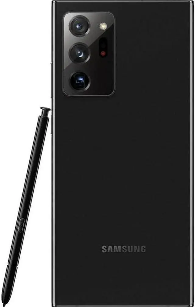 Alt view image 2 of 6 - Samsung Galaxy Note 20 Ultra 5G 128GB Fully Unlocked Mystic Black - Grade A