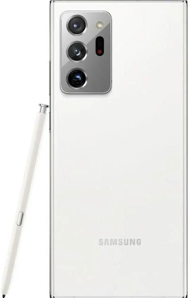 Alt view image 2 of 6 - Samsung Galaxy Note 20 Ultra 5G 128GB Fully Unlocked Mystic White - Grade A