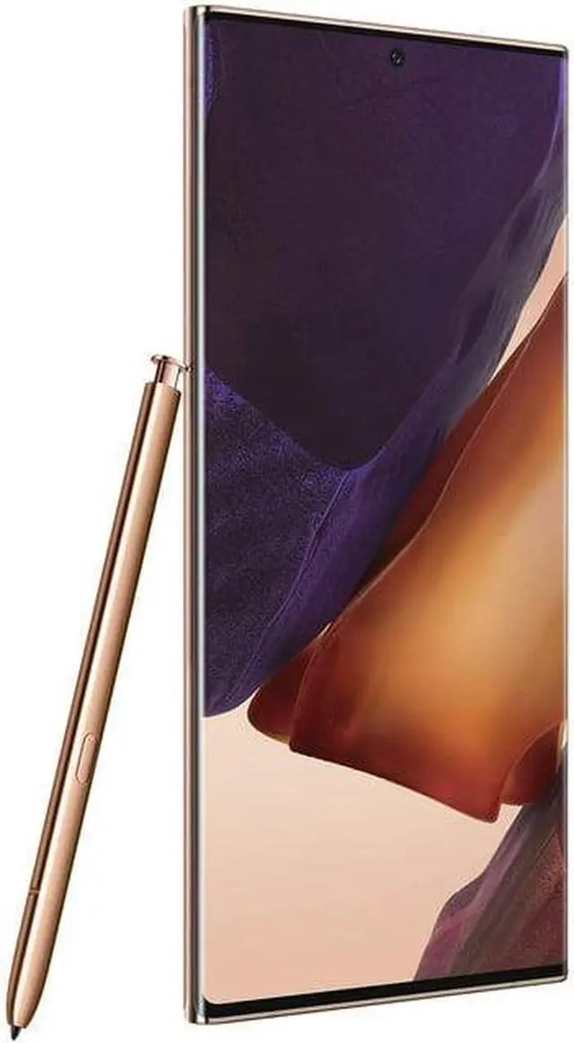 Alt view image 3 of 6 - Samsung Galaxy Note 20 Ultra 5G 128GB Fully Unlocked Mystic Bronze - Refurbished Very Good