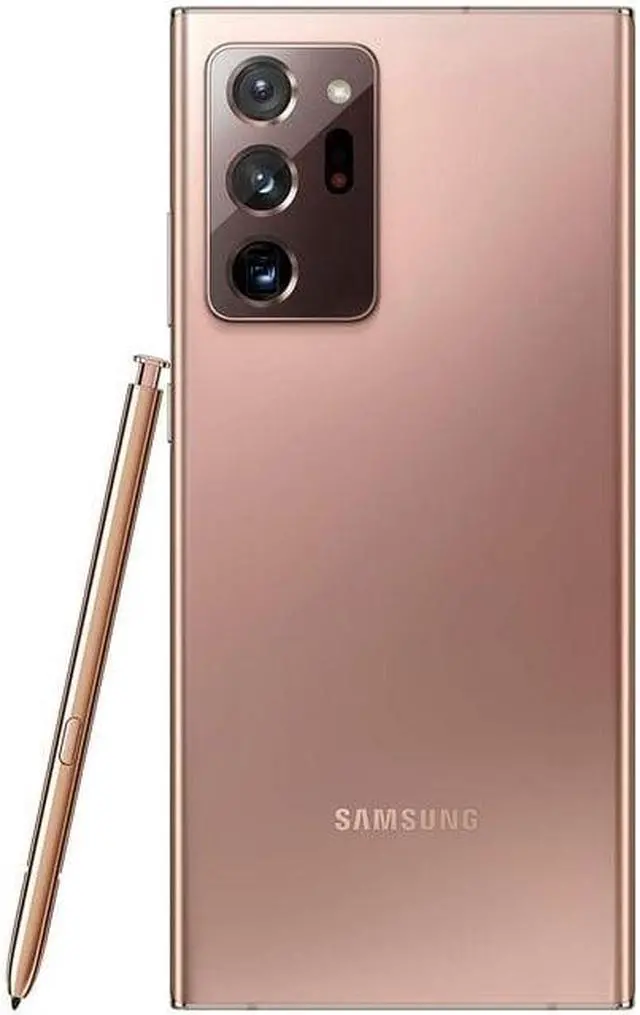 Alt view image 2 of 6 - Samsung Galaxy Note 20 Ultra 5G 128GB Fully Unlocked Mystic Bronze - Refurbished Very Good