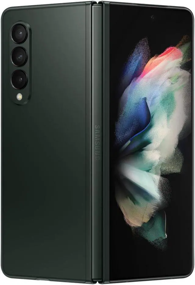 Main image of Samsung Galaxy Z Fold 3 256GB Fully Unlocked Phantom Green - Refurbished Very Good