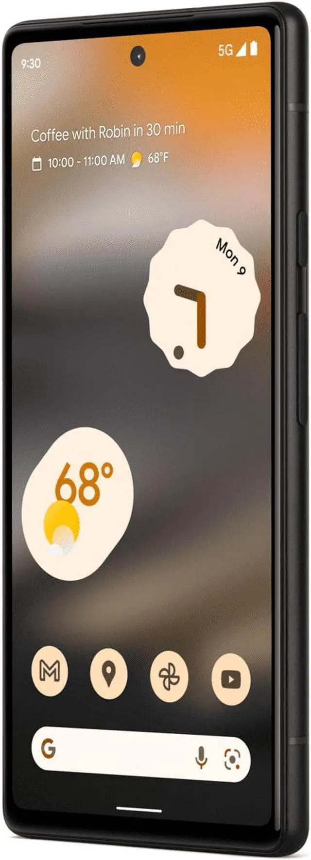 Alt view image 3 of 6 - Google Pixel 6a 128GB Fully Unlocked Charcoal - Grade A