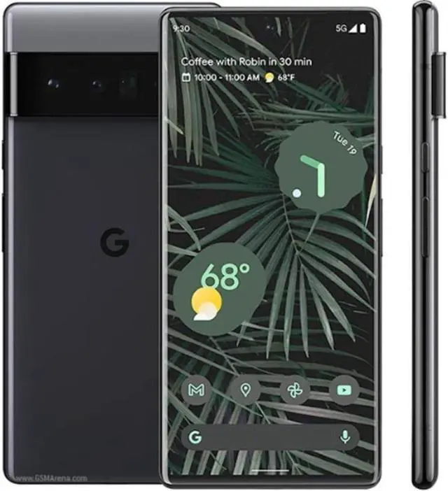 Alt view image 3 of 7 - Google Pixel 6 PRO 128GB Fully Unlocked Charcoal - Refurbished Good