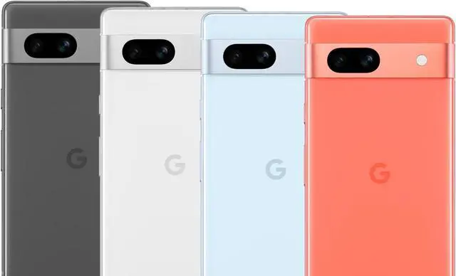 Alt view image 5 of 5 - Google Pixel 7a 128GB Fully Unlocked Coral - Refurbished Very Good