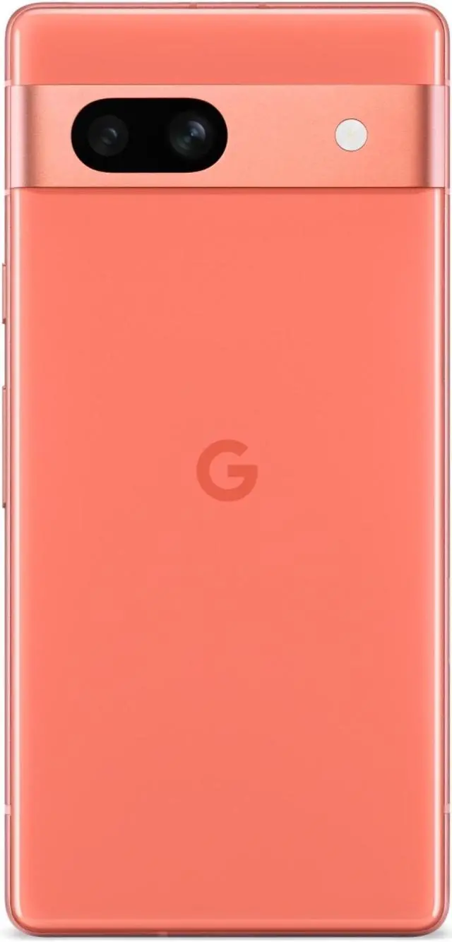 Alt view image 2 of 5 - Google Pixel 7a 128GB Fully Unlocked Coral - Refurbished Very Good