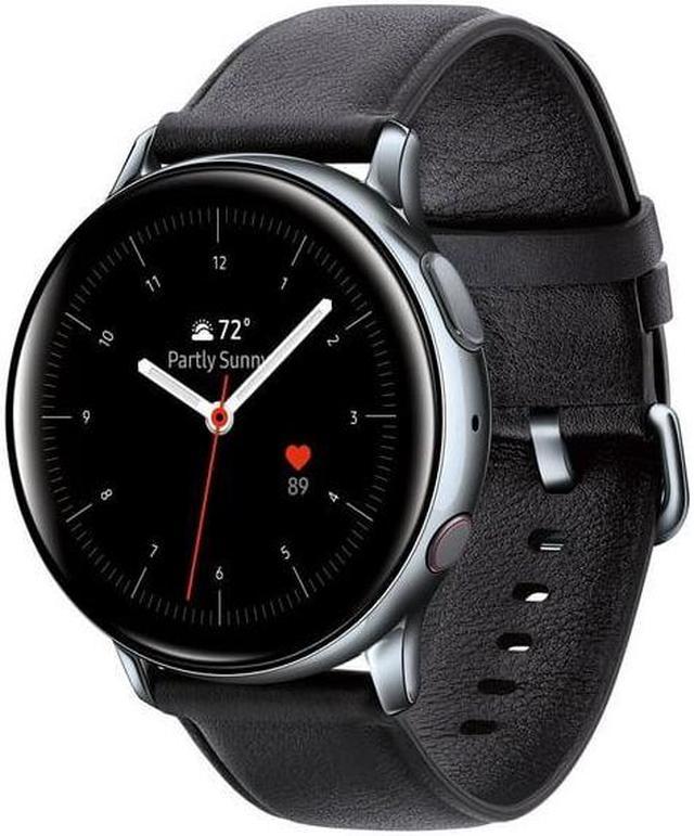  Samsung Galaxy Watch Active2 (44mm) Cloud Silver, US Version  (Renewed) : Sports & Outdoors