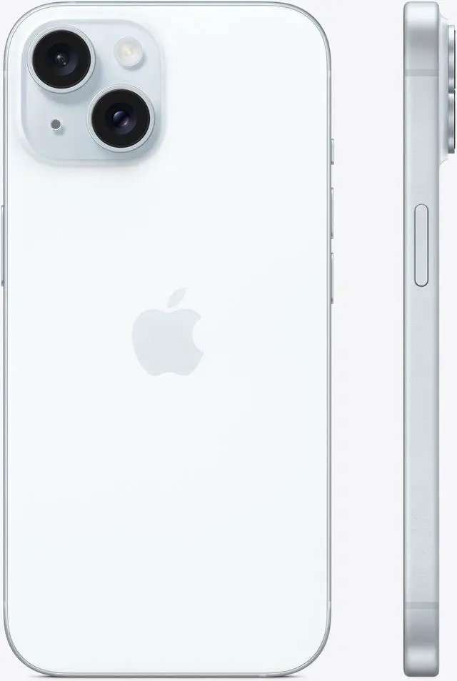 Alt view image 4 of 6 - Apple iPhone 15 128GB Fully Unlocked Blue - Grade A
